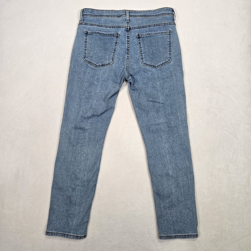 U-510 Xavier Jeans Pant 32x27* Light Blue Stretch Denim Stretch Eco Friendly - Picture 4 of 6